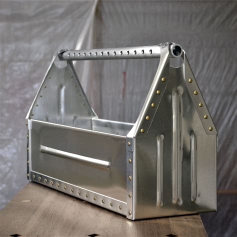 making a sheet metal tool box|metal hand carry tool boxes.